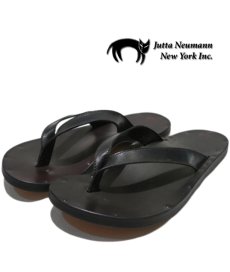 画像1: JUTTA NEUMANN "JAMES" Leather Sandal　BLACK　size 7 D, 8 D, 9 D, 10 D (1)