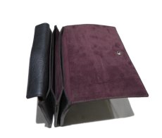 画像6: "JUTTA NEUMANN" Leather Wallet "the Waiter's Wallet"  color : Black / Brown 長財布 (6)