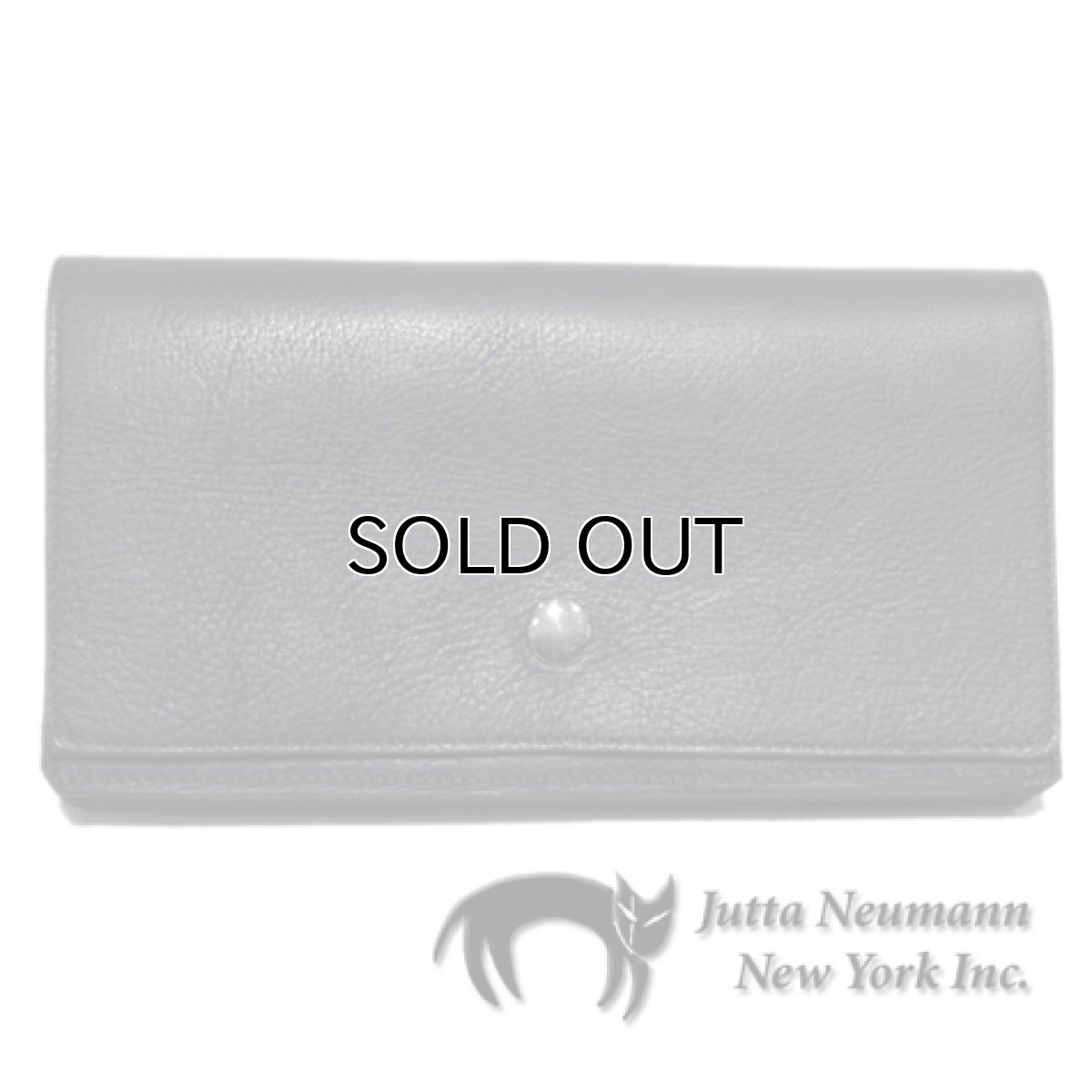 画像1: "JUTTA NEUMANN" Leather Wallet "the Waiter's Wallet"  color : Black / Brown 長財布 (1)