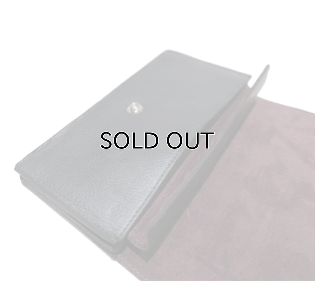 画像8: "JUTTA NEUMANN" Leather Wallet "the Waiter's Wallet"  color : Black / Brown 長財布 (8)