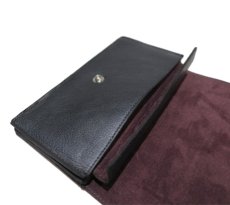 画像8: "JUTTA NEUMANN" Leather Wallet "the Waiter's Wallet"  color : Black / Brown 長財布 (8)