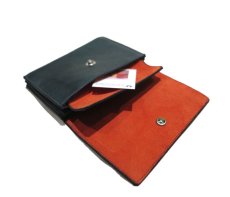 画像8: "JUTTA NEUMANN" Leather Wallet "the Waiter's Wallet" Medium Size　color : Patagonia / Orange (8)