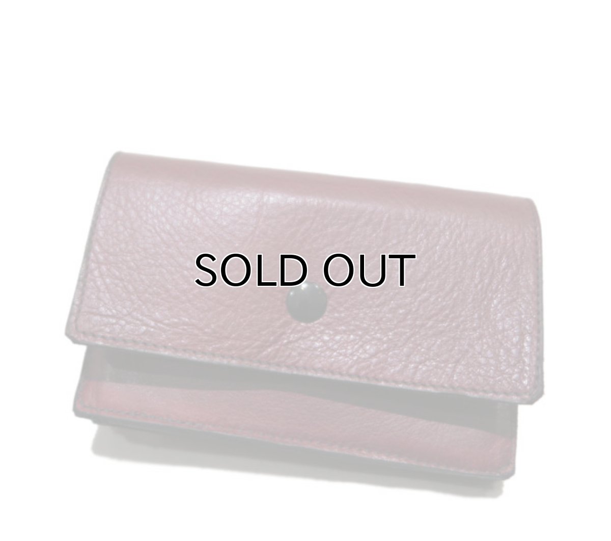 画像2: "JUTTA NEUMANN" Leather Wallet "the Waiter's Wallet" Medium Size　color : Burgundy / Yellow (2)