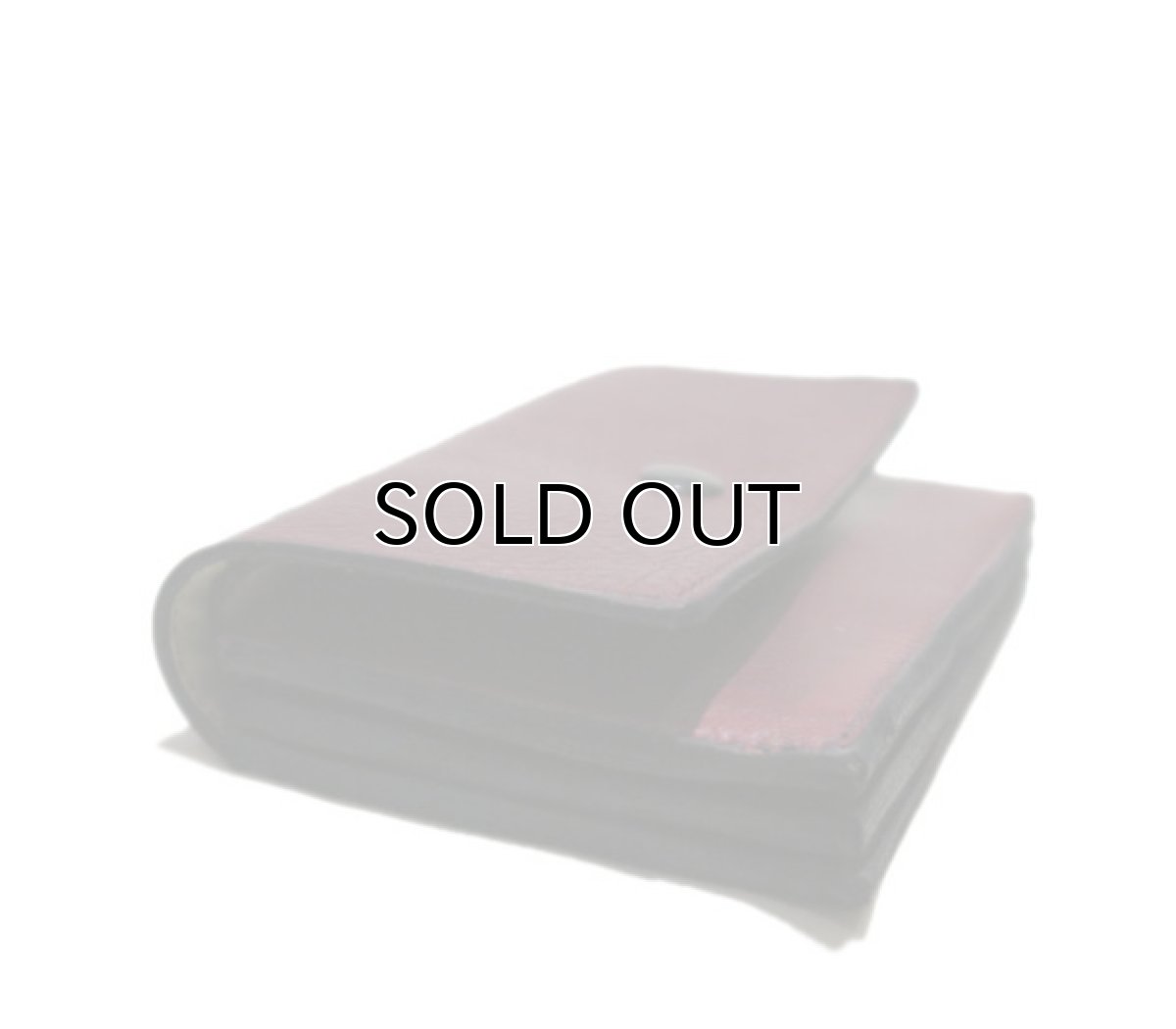 画像4: "JUTTA NEUMANN" Leather Wallet "the Waiter's Wallet" Medium Size　color : Burgundy / Yellow (4)