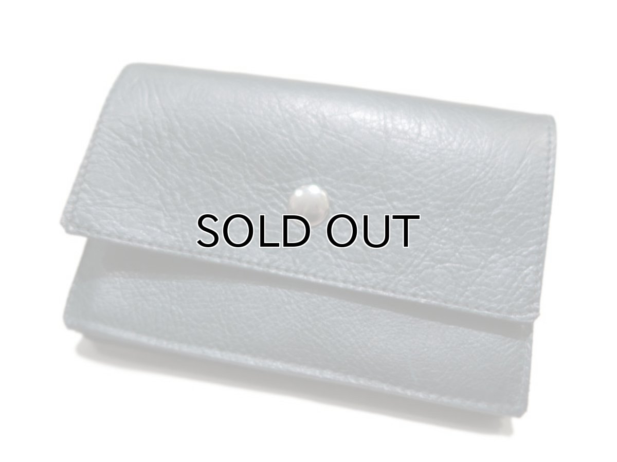 画像2: "JUTTA NEUMANN" Leather Wallet "the Waiter's Wallet" Medium Size　color : Patagonia / Deep Orange (2)