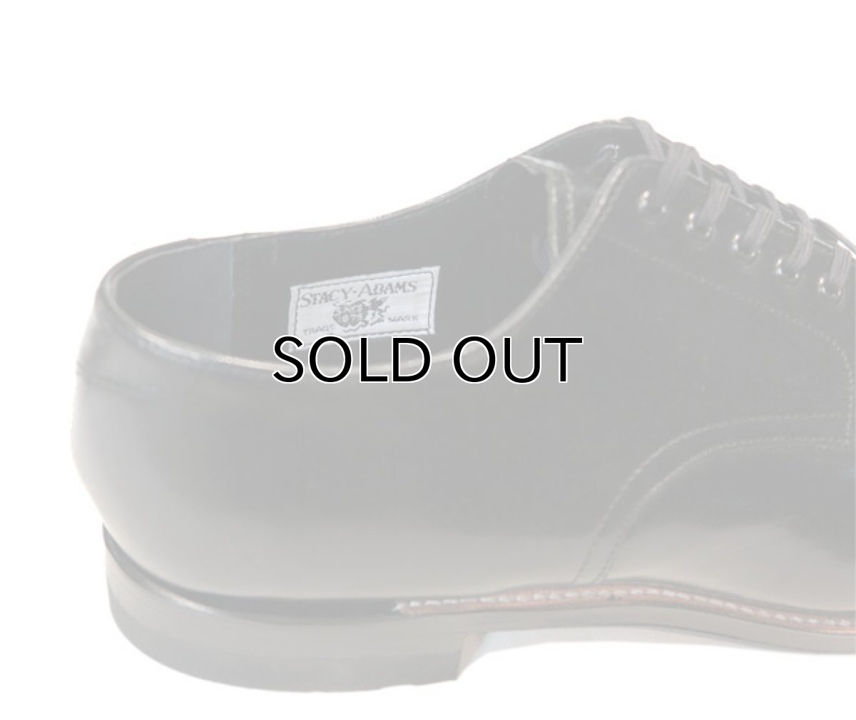 画像7: STACY ADAMS "MADISON LOW" Leather Shoes BLACK (7)