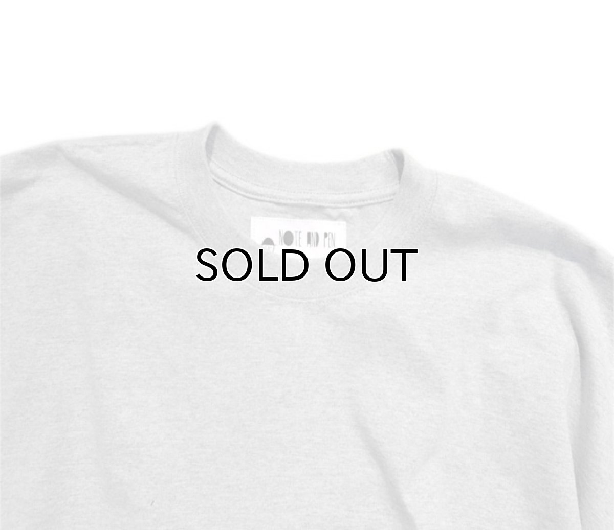 画像3: Note and Pen the poem ノートとペン "Short Length Tee"　GREY　one size (3)