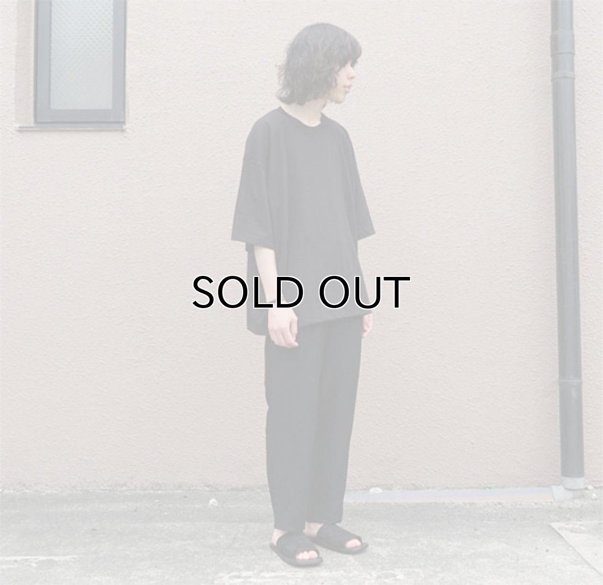 画像6: Note and Pen the poem ノートとペン "Short Length Tee"　BLACK　one size (6)