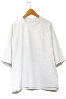 画像1: Note and Pen the poem ノートとペン "Short Length Tee"　ASH GREY　one size (1)