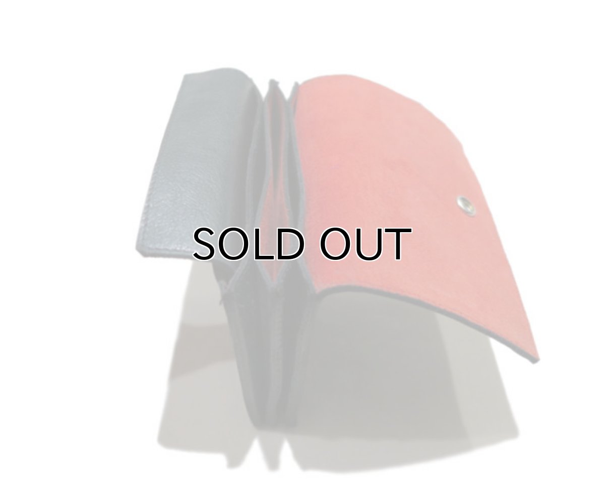 画像6: "JUTTA NEUMANN" Leather Wallet "the Waiter's Wallet" Medium Size　color : Patagonia / Deep Orange (6)