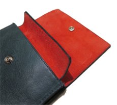 画像8: "JUTTA NEUMANN" Leather Wallet "the Waiter's Wallet" Medium Size　color : Patagonia / Deep Orange (8)