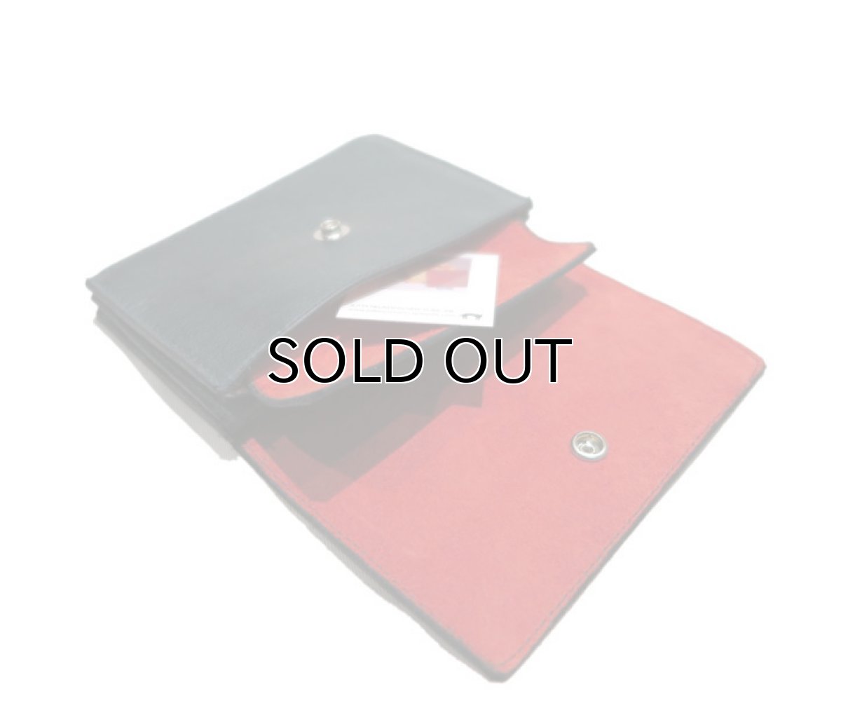 画像7: "JUTTA NEUMANN" Leather Wallet "the Waiter's Wallet" Medium Size　color : Patagonia / Deep Orange (7)