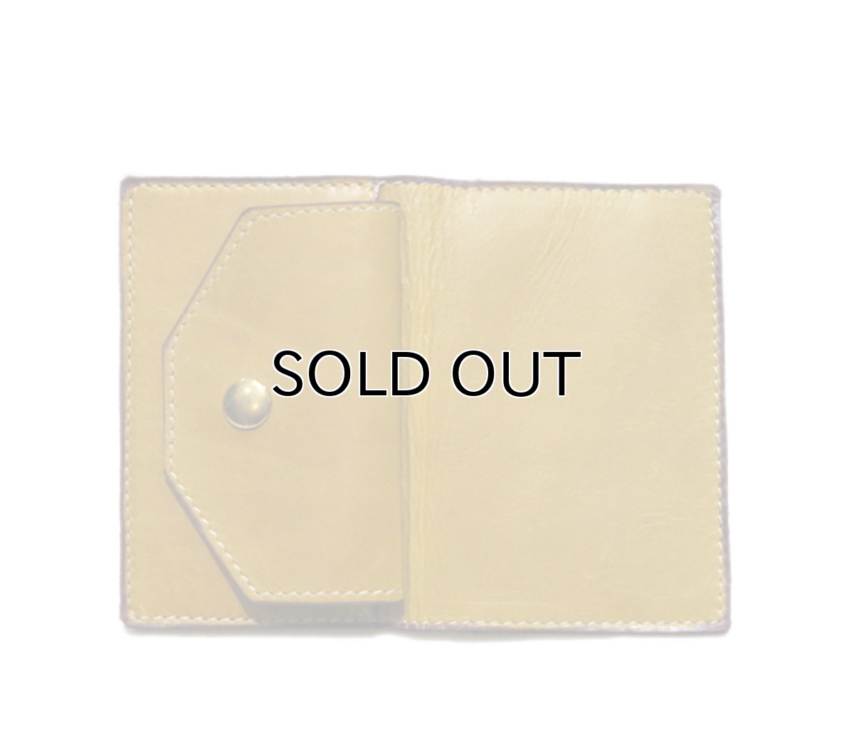 画像5: "JUTTA NEUMANN" Leather Card Case with Change Parse　color : Mustard / Brick Red (5)