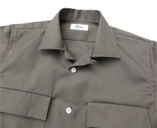 画像5: Riprap "STAND UP SEMI OPEN COLLAR SHIRTS" 　color : CEMENT　size : SMALL (5)