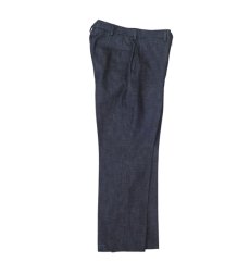 画像3: Riprap "DENIM NO TUCK SLACKS"　color : INDIGO　size : LARGE-REGULAR (3)