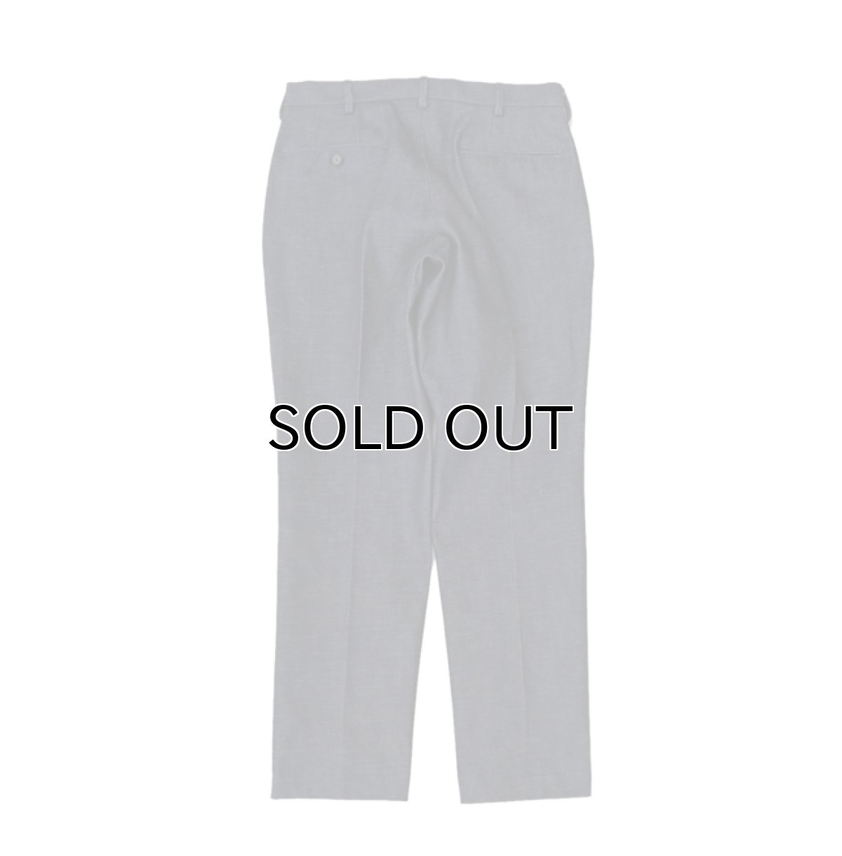画像4: Riprap "DENIM NO TUCK SLACKS" color : INDIGO size : LARGE-REGULAR (4)
