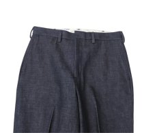 画像5: Riprap "DENIM NO TUCK SLACKS"　color : INDIGO　size : LARGE-REGULAR (5)