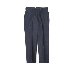 画像2: Riprap "DENIM NO TUCK SLACKS"　color : INDIGO　size : LARGE-REGULAR (2)