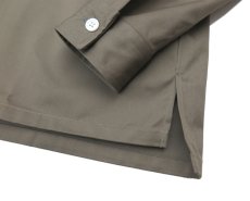 画像6: Riprap "STAND UP SEMI OPEN COLLAR SHIRTS" 　color : CEMENT　size : SMALL (6)