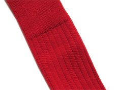 画像3: Riprap "NZ MERINO LONG HOSE SOCKS"　color : CHERRY　size FREE (25~27cm) (3)