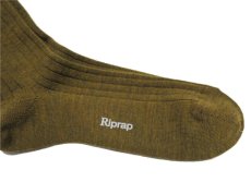 画像4: Riprap "NZ MERINO LONG HOSE SOCKS"　color : DRIED LEAF　size FREE (25~27cm) (4)