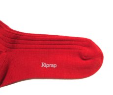 画像4: Riprap "NZ MERINO LONG HOSE SOCKS"　color : CHERRY　size FREE (25~27cm) (4)