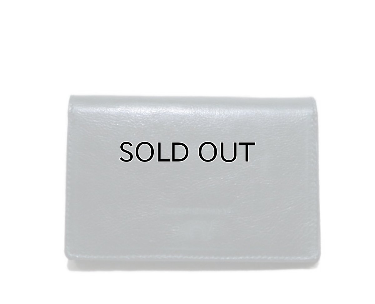 画像3: "JUTTA NEUMANN" Leather Wallet "the Waiter's Wallet" Medium Size　color : Patagonia / Violet (3)