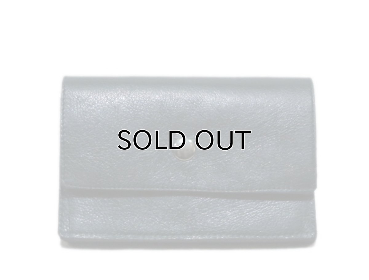 画像2: "JUTTA NEUMANN" Leather Wallet "the Waiter's Wallet" Medium Size　color : Patagonia / Violet (2)