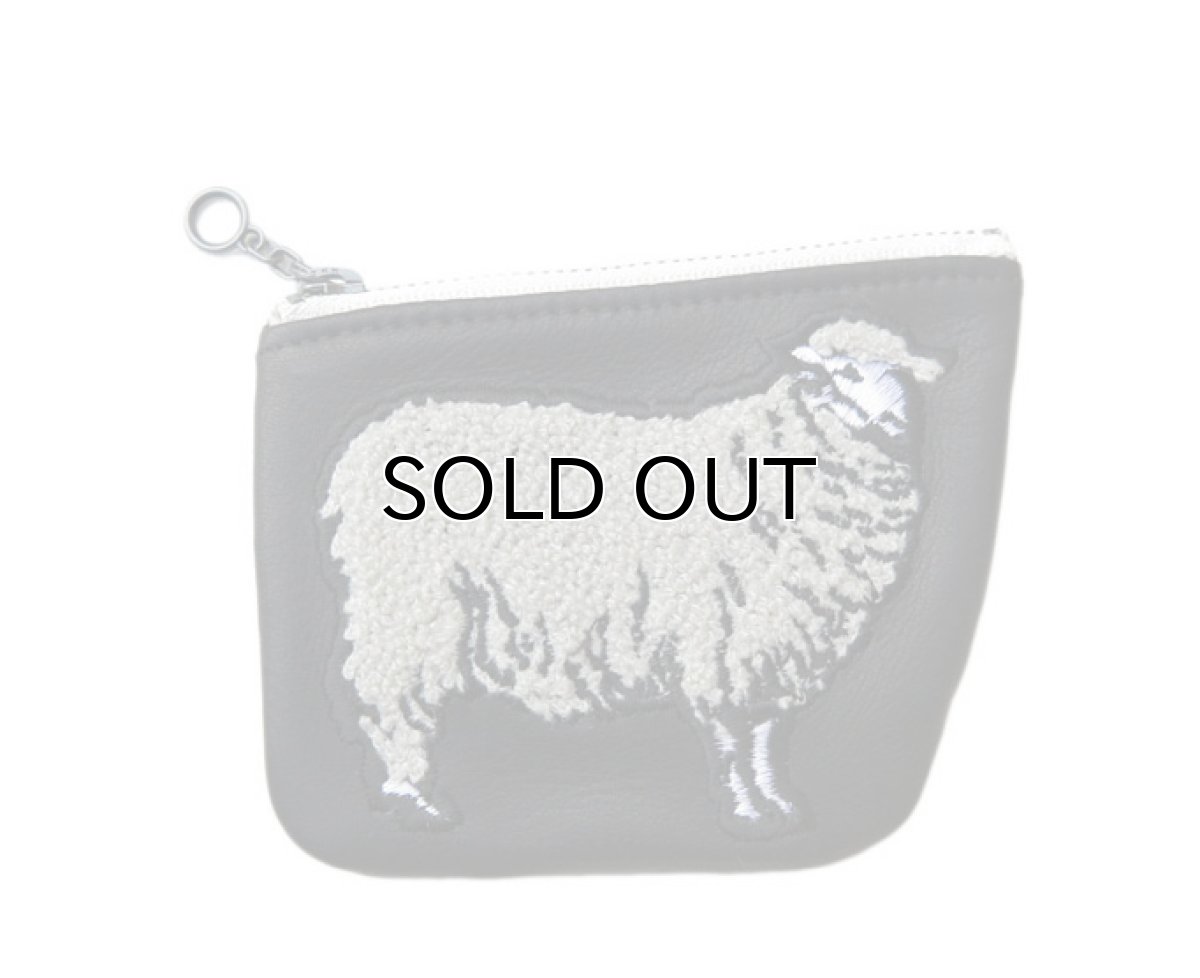 画像2: Riprap "SHEEP COIN PURSE"　color : BLACK　size FREE (one size) (2)