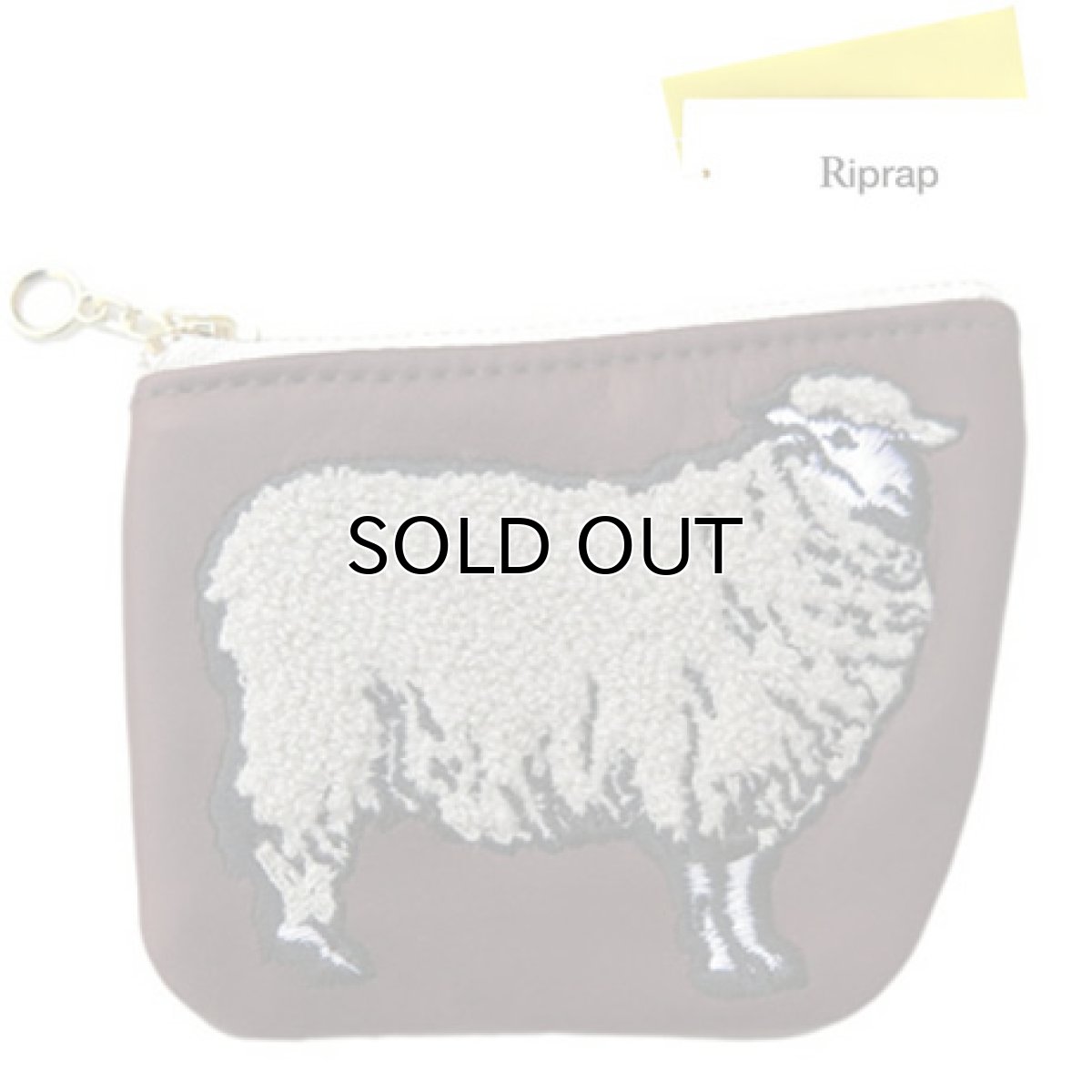 画像1: Riprap "SHEEP COIN PURSE"　color : BROWN　size FREE (one size) (1)