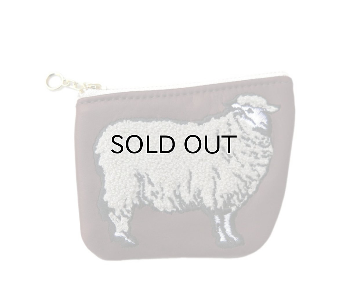 画像2: Riprap "SHEEP COIN PURSE"　color : BROWN　size FREE (one size) (2)