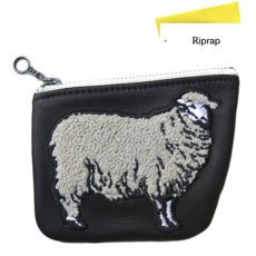 画像1: Riprap "SHEEP COIN PURSE"　color : BLACK　size FREE (one size) (1)