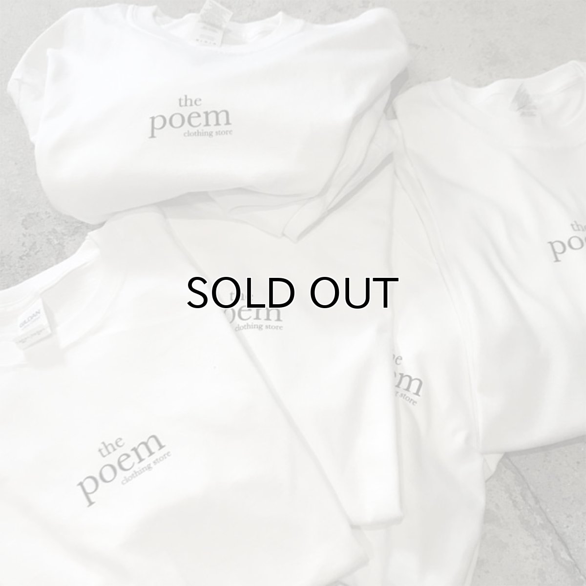 画像1: the poem clothing store LOGO L/S Tee　size S,M,L,XL,2XL (1)