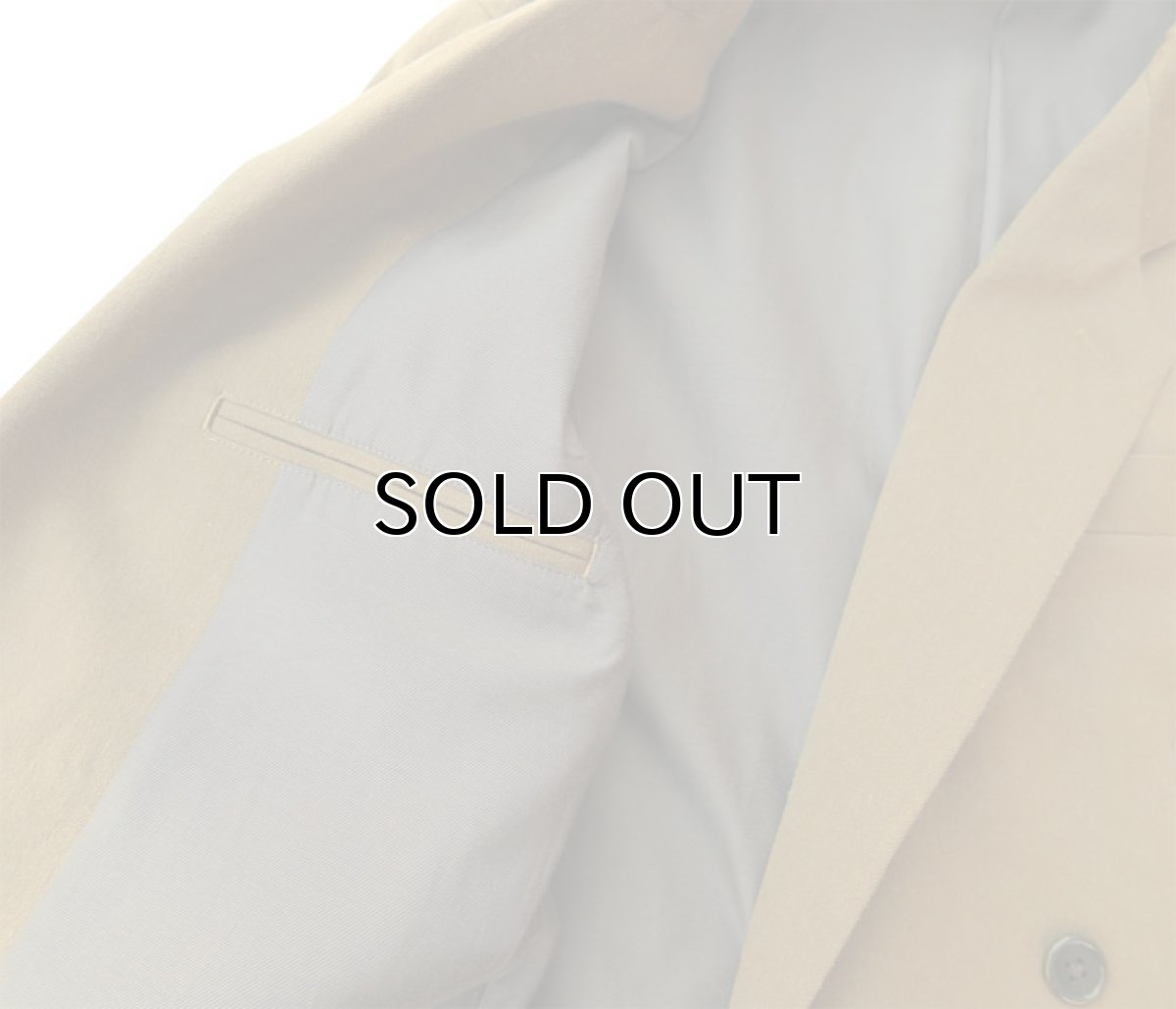 画像9: Riprap "DOUBLE BREASTED JACKET"　color : TABACCO　size : MEDIUM (9)