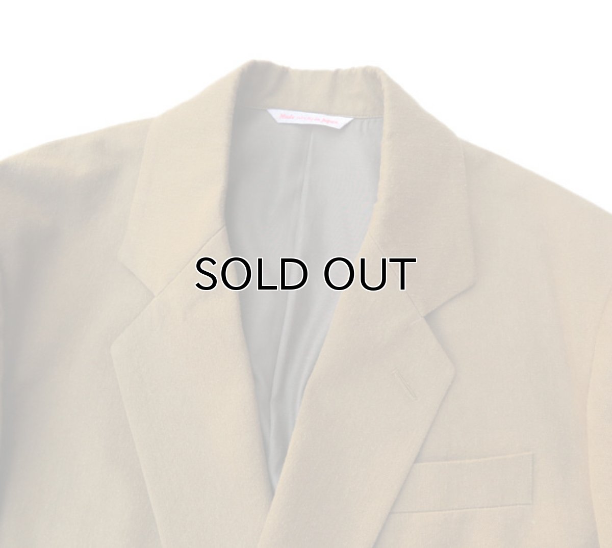 画像4: Riprap "DOUBLE BREASTED JACKET"　color : TABACCO　size : MEDIUM (4)