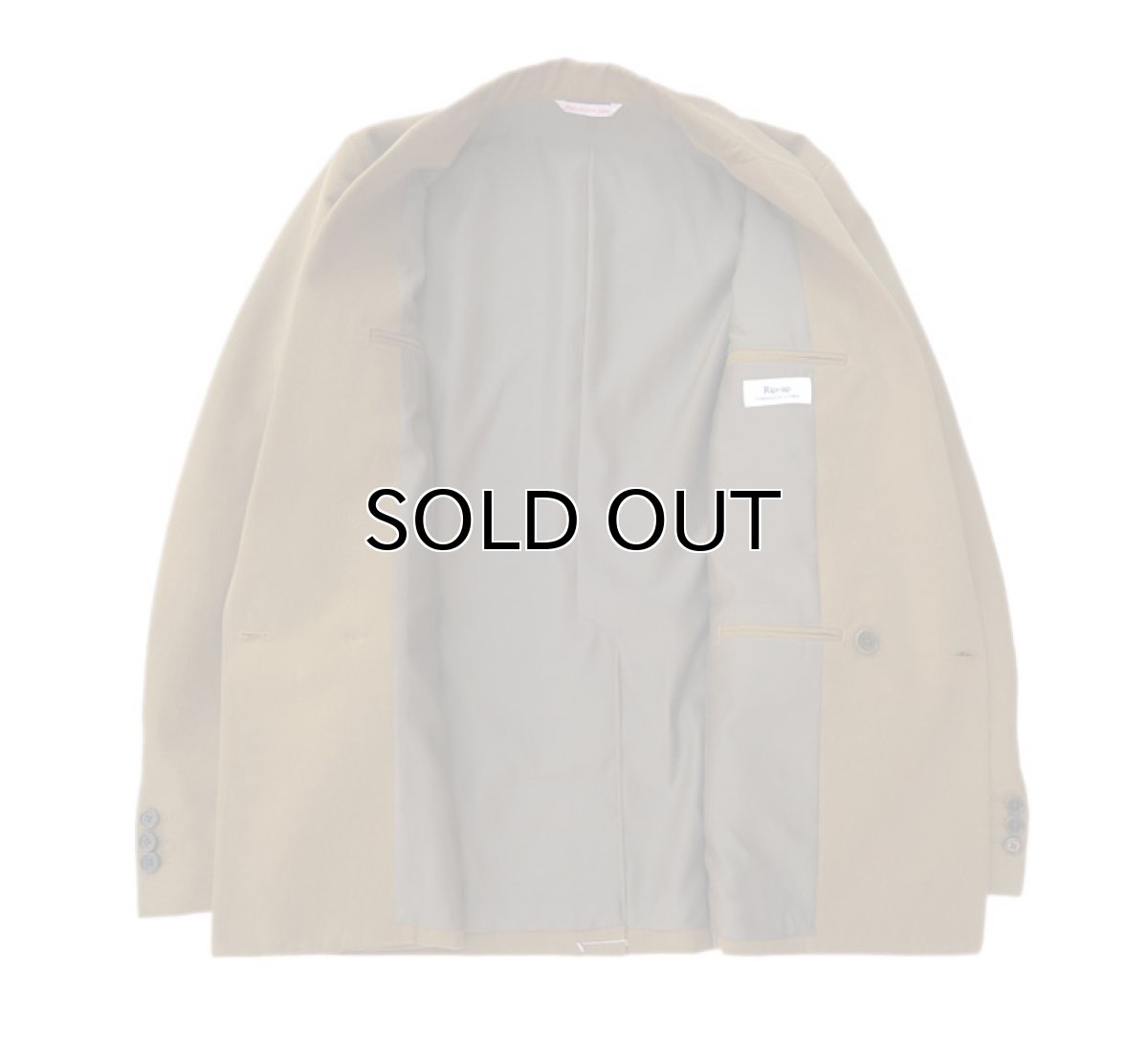 画像7: Riprap "DOUBLE BREASTED JACKET"　color : TABACCO　size : MEDIUM (7)