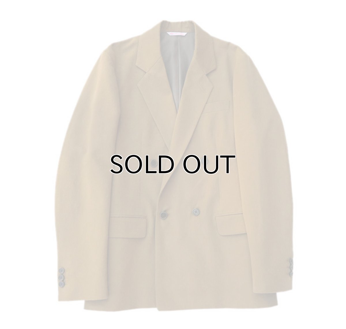 画像2: Riprap "DOUBLE BREASTED JACKET"　color : TABACCO　size : MEDIUM (2)