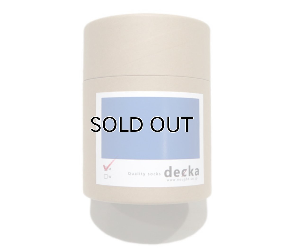 画像5: decka quality socks "HEAVY WAIGHT PLAIN SOCKS"　made in JAPAN　ONE SIZE　color : BLUE (5)