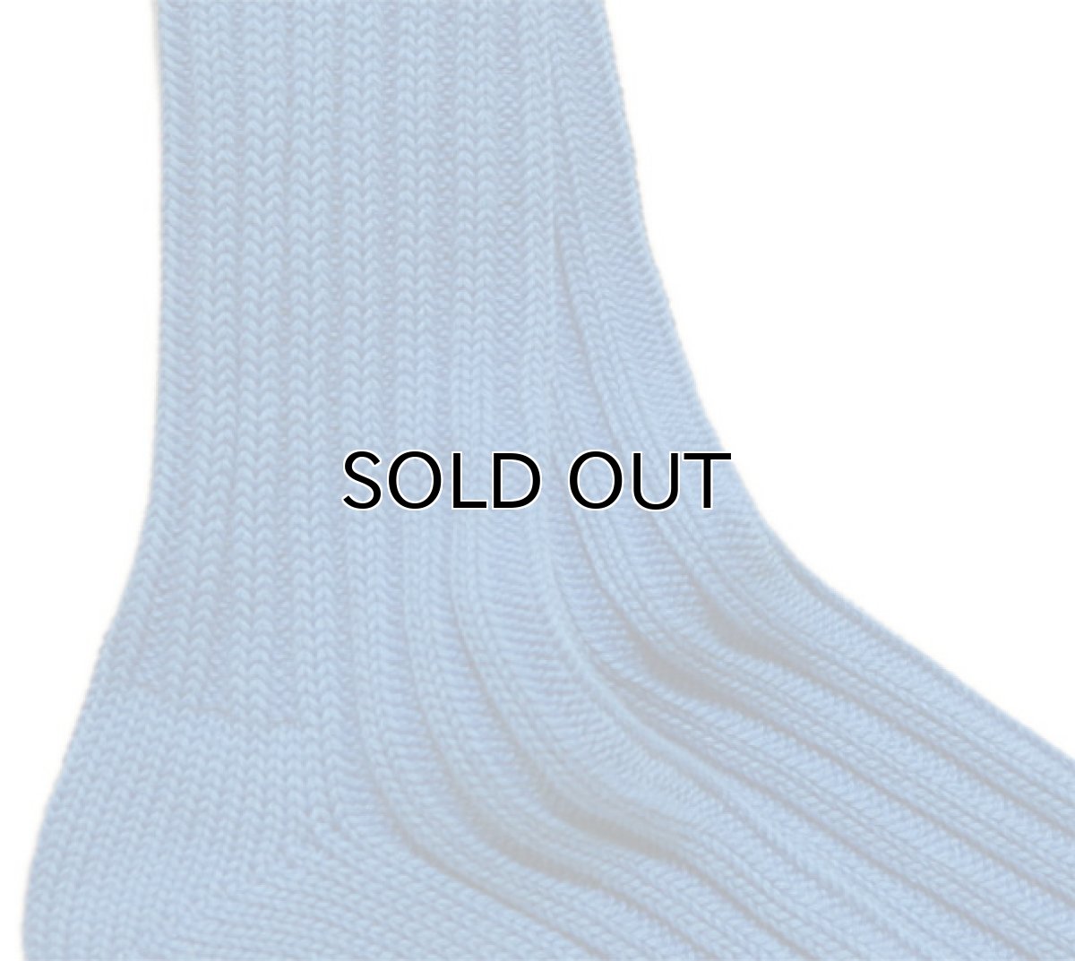 画像4: decka quality socks "HEAVY WAIGHT PLAIN SOCKS"　made in JAPAN　ONE SIZE　color : BLUE (4)