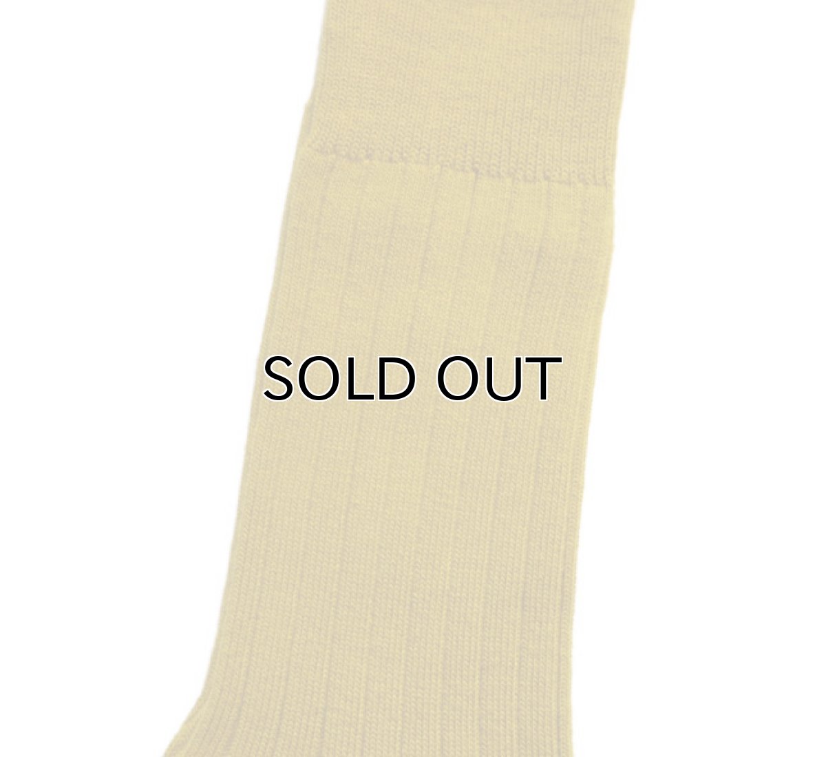 画像4: decka quality socks "144N PLAIN SOCKS" made in JAPAN ONE SIZE color : YELLOW (4)