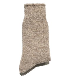 画像3: decka quality socks "WOOL BOUCLE SOCKS"　made in JAPAN　ONE SIZE　color : BEIGE (3)