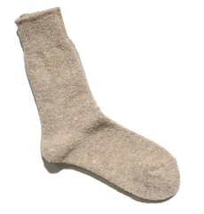 画像4: decka quality socks "WOOL BOUCLE SOCKS"　made in JAPAN　ONE SIZE　color : BEIGE (4)