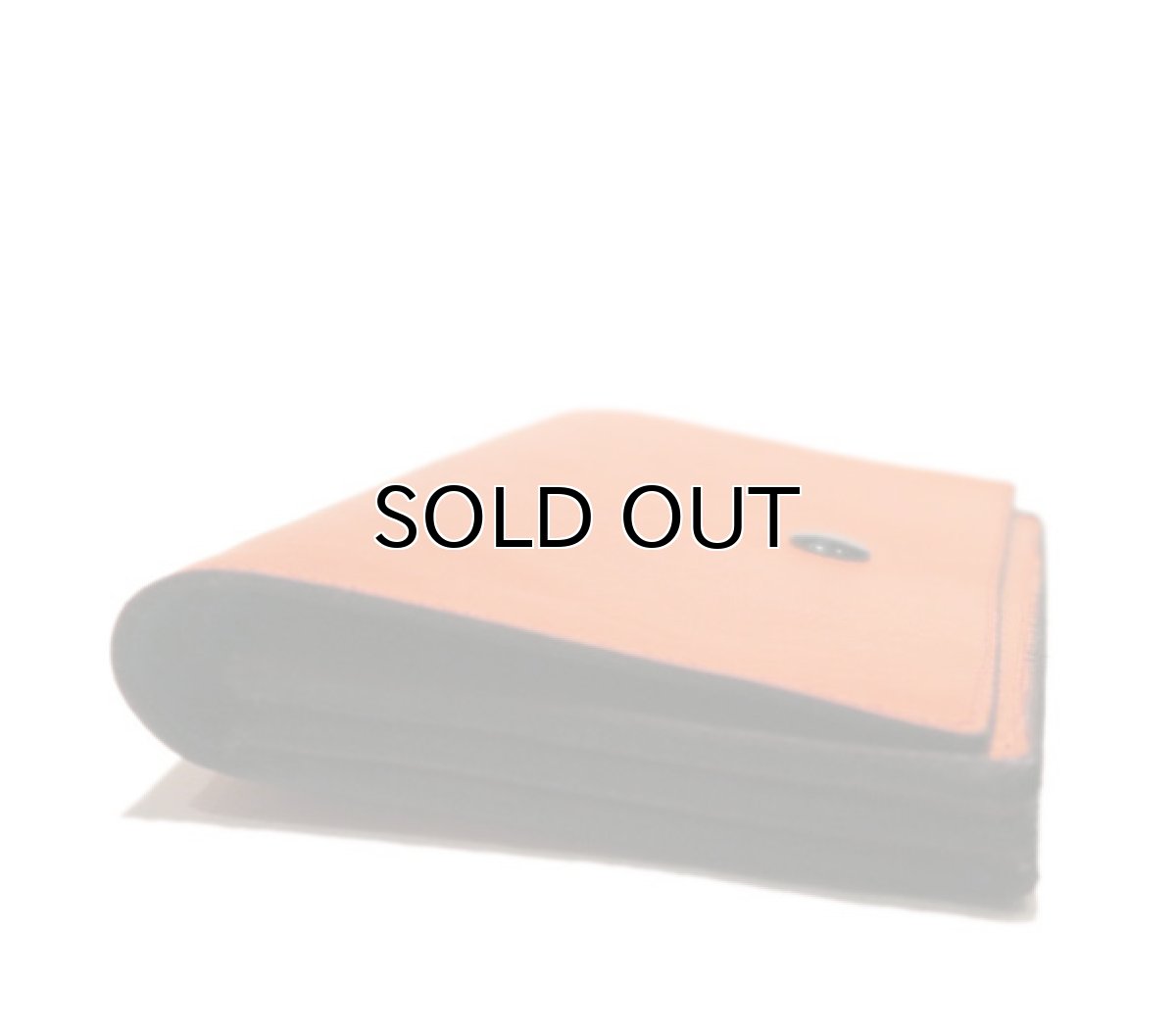 画像4: "JUTTA NEUMANN" Leather Wallet "the Waiter's Wallet"  color : Orange / Turquoise 長財布 (4)