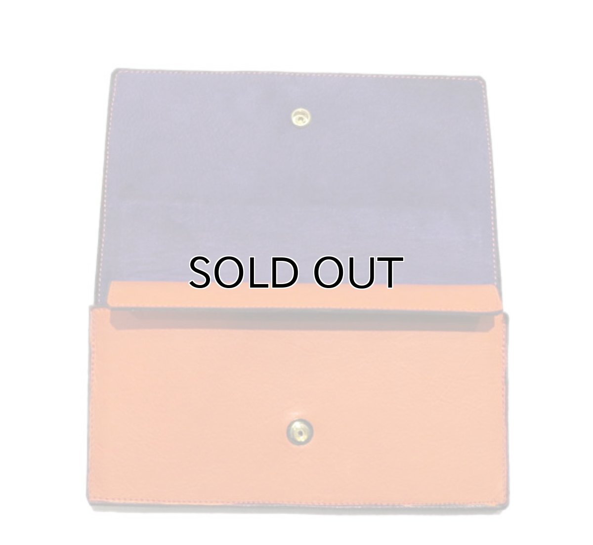 画像5: "JUTTA NEUMANN" Leather Wallet "the Waiter's Wallet"  color : Orange / Purple 長財布 (5)