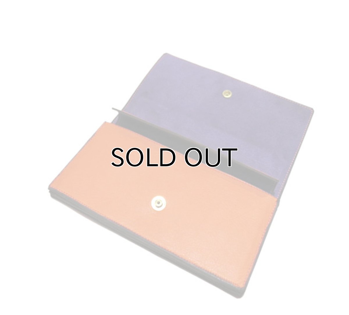 画像6: "JUTTA NEUMANN" Leather Wallet "the Waiter's Wallet"  color : Orange / Purple 長財布 (6)