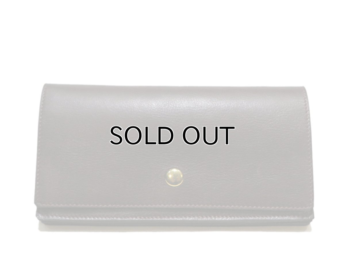 画像2: "JUTTA NEUMANN" Leather Wallet "the Waiter's Wallet"  color : Brown / Turquoise 長財布 (2)