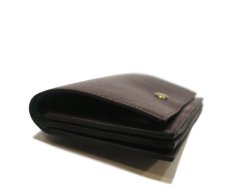 画像4: "JUTTA NEUMANN" Leather Wallet "the Waiter's Wallet"  color : Brown / Turquoise　長財布 (4)
