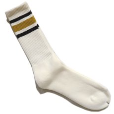 画像3: decka quality socks "SKATER SOCKS"　made in JAPAN　ONE SIZE　color : Yellow (3)