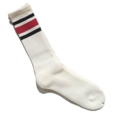 画像3: decka quality socks "SKATER SOCKS"　made in JAPAN　ONE SIZE　color : Red (3)