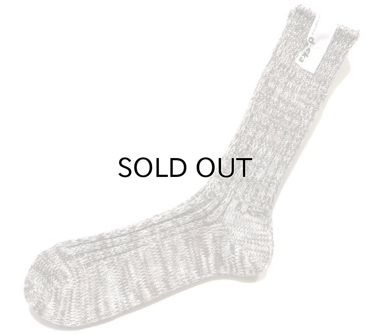 画像3: decka quality socks "HEAVY WAIGHT MIX SOCKS"　made in JAPAN　ONE SIZE　color : GREEN (3)